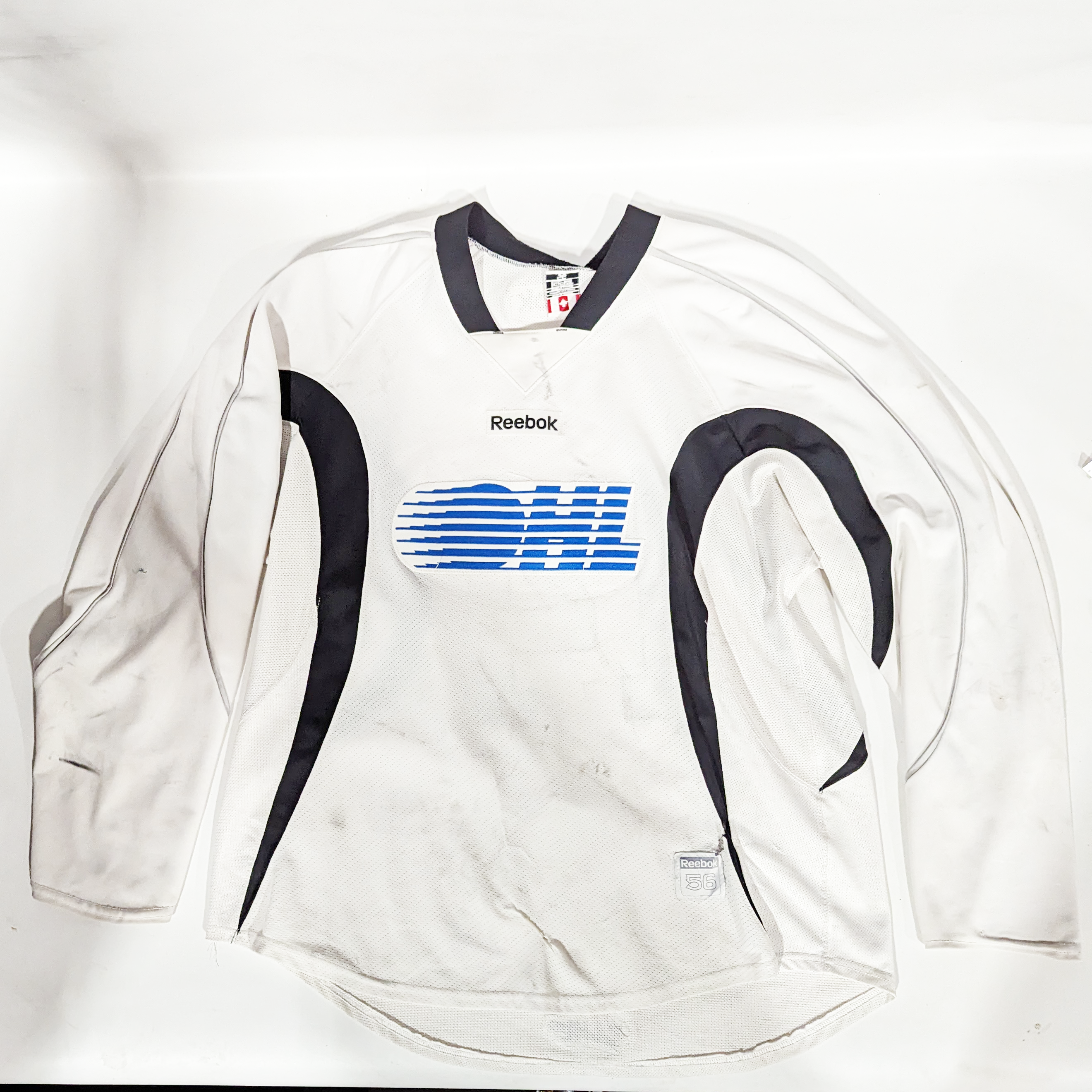 Maillot d'entraînement Reebok d'occasion (blanc)